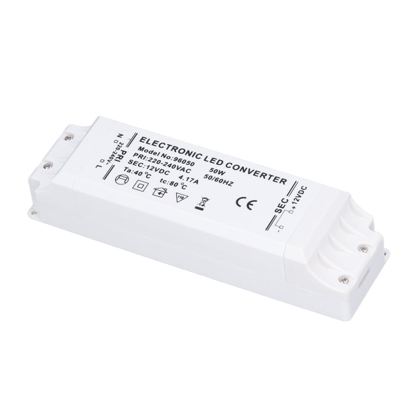LED-driver 50W 12V 4,17A Strømtransformator LED Konstantstrømdrift Strømforsyning AC 220V