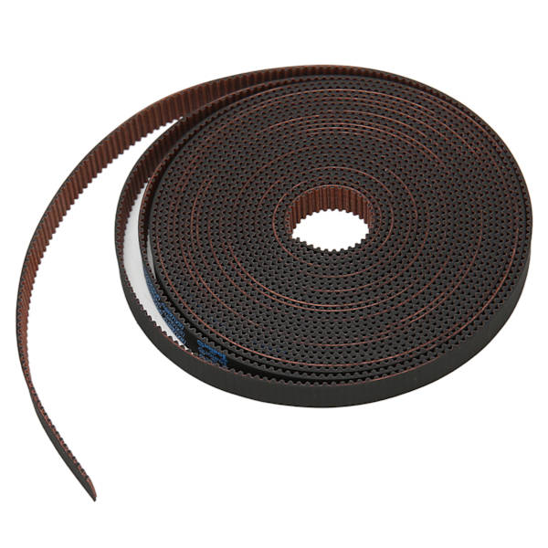 3D-skrivarbälte 9 mm brett 9RF gummitandat glasfiber stabilt lågbrus 2GT-bälte för Ender3 CR10 Anet 5 meter / 16,4 fot