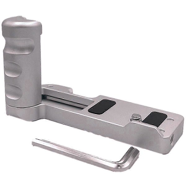 ZV-1II Kameragrepp Basplatta ZV1M2 L-Platta ZV1F Blixtskofäste Expansion Snabbkopplingsplatta, Silver