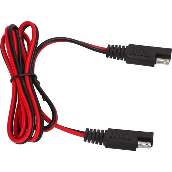 SAE 16AWG forlængerkabel til elbiler, kobber SAE-stik, PVC-kappe, med kabelbinder til batteriopladning.