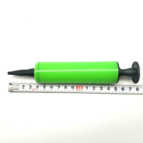 Ballongpump i slumpmässig färg, bärbar, minipump, handpump, dekorationsverktyg