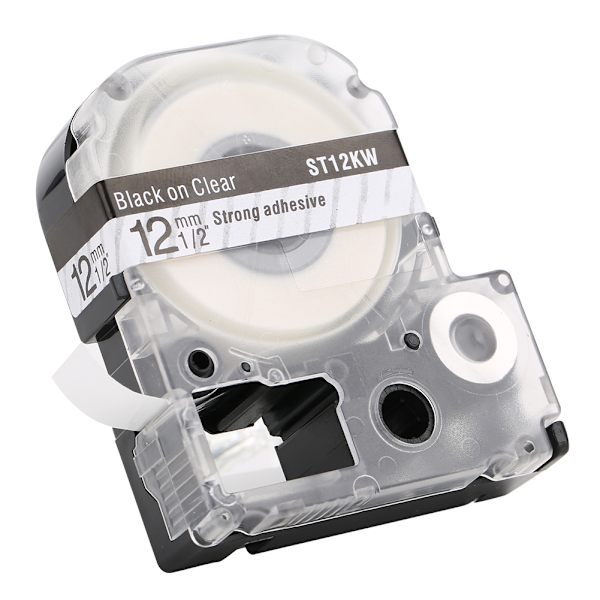 12 mm Label Maker Lamineret Tape Farve Tape Passer til Epson LW Series Label Printer