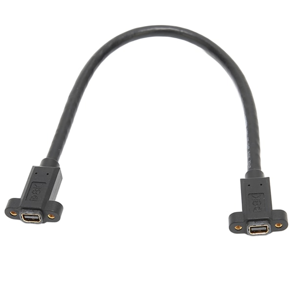 Mini DP-kabel 8K 60HZ 4K 144HZ Monteringspanel Mini Displayport hona till mini displayport hona Adapter 30cm