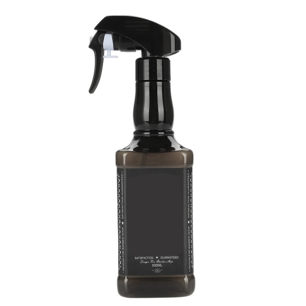 500 ml muovinen kampaamosuihkepullo Salon Parturi Hiustyökalut Vesisumutin (musta)