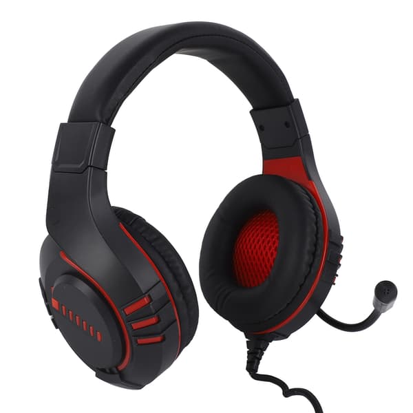 Gaming Headset Brusreducerande Stereo Stark Bas Linjekontroll Cool Belysning Trådbundna Gaming Hörlurar för PS4 för PS5