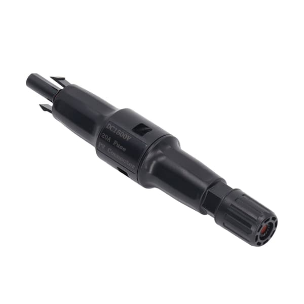 1500V Solcelle-Sikringsstik IP68 Vandtæt Sikringsplug Diode PV-Stik Han-Kabel 20A