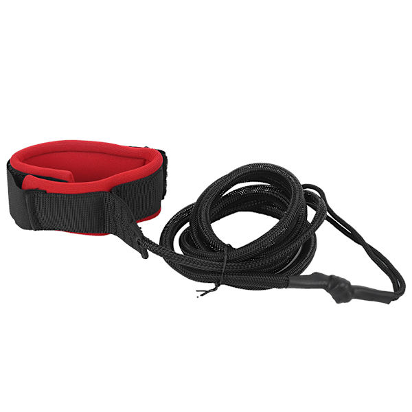 Surfing Kajak Leash Rep Båtsäkerhet Paddel Handrep för Surfbräda Surfing TillbehörSvart Röd Färg