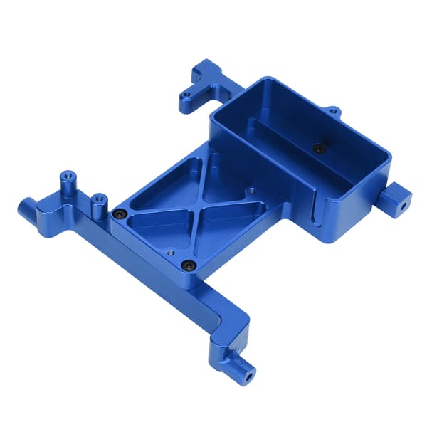 RC Fastgørelses Servo Montering Beslag Udskiftning til SCX6 1/6 Aluminium Legering Servo Fastgørelses Beslag Blå
