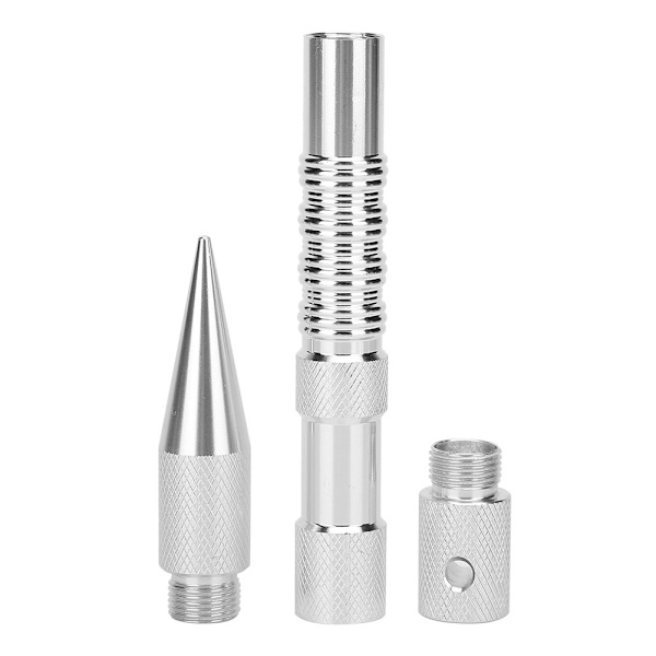 Paracord Spike Needle Bärbar Aluminium Armband DIY Vävning Sömnadsnål Silver