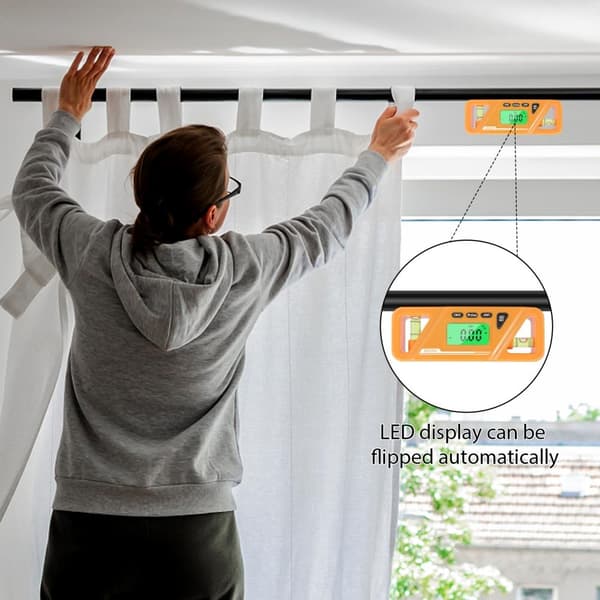 Digital Vinkelmätare med Display Digital Magnetisk Vattenpassverktyg