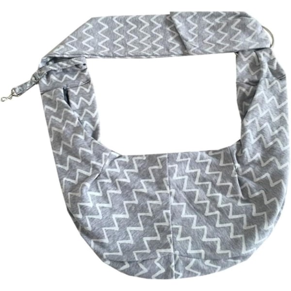 Grå Pet Handbag - Snygg och bekväm axelväska för din hund