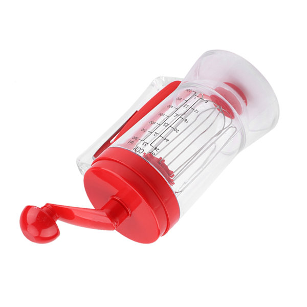 Handhållen manuell pannkaka Cupcake Smet Mixer Dispenser Blender Machine Baking Tool