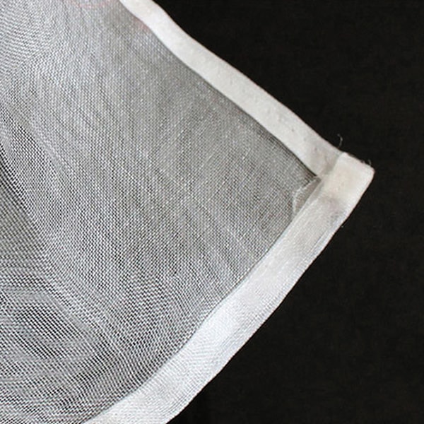 10 stk Mesh Bag Pustende Transparent Holdbar Dobbelt Lag Nylon Tau Sying Polyetylen Mesh Bag for Hjem og Gårdsbruk
