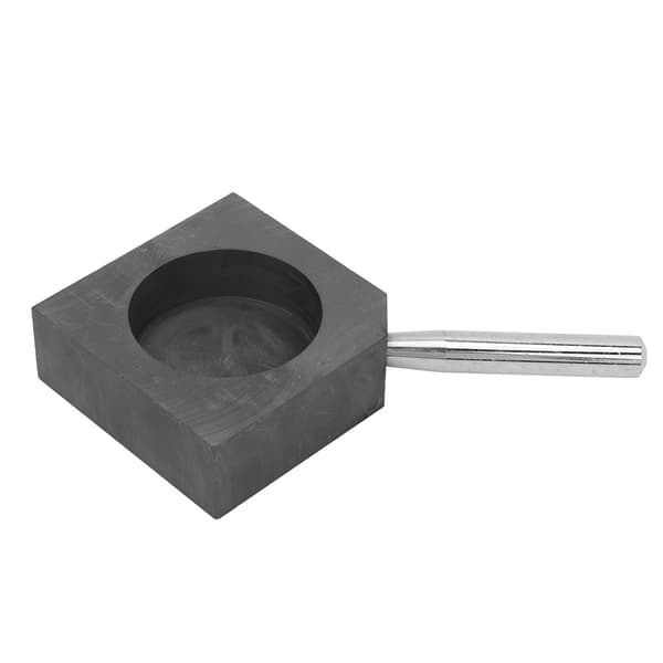 Grafit Gjutform Värmebeständig Hög Renhet 2.4in Diameter 0.8in Djup Göt Grafitform