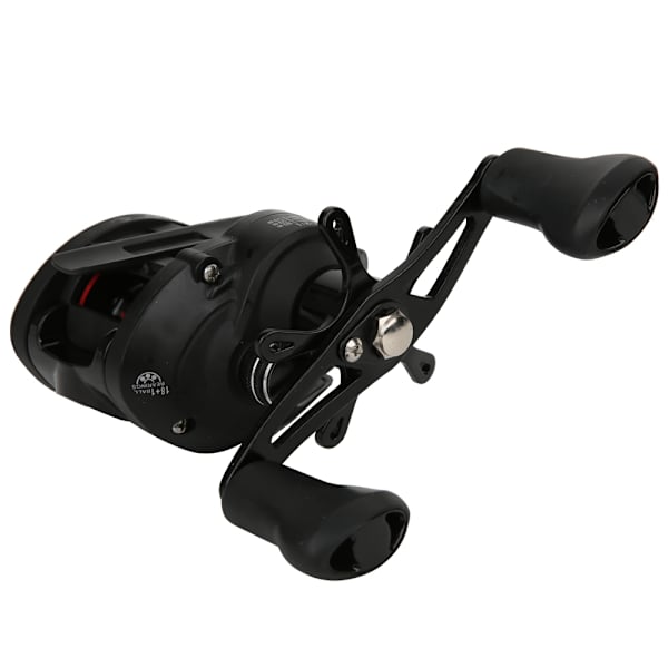 BF2000 Vänsterhand Metalllegering Kroppsteknik Plastskal Svart fiskerulle 12+1 lager Magnetisk broms Fiskhjul (BF2000 fiskerulle)