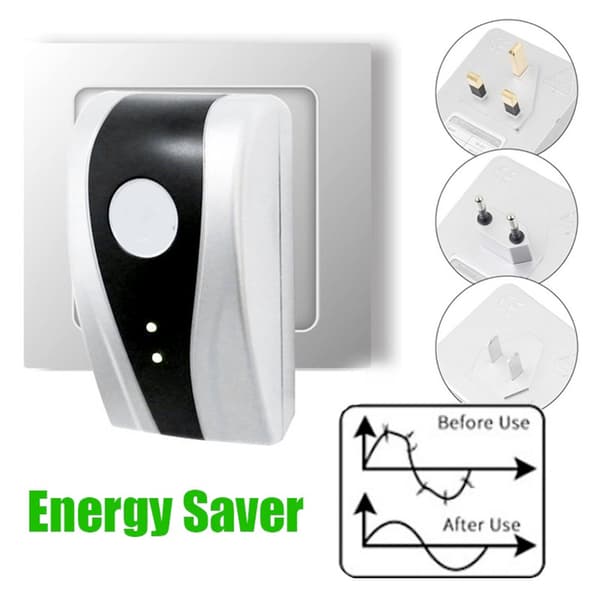 Husholdningskontor Energisparer 90V-250V Strømsparingsboks