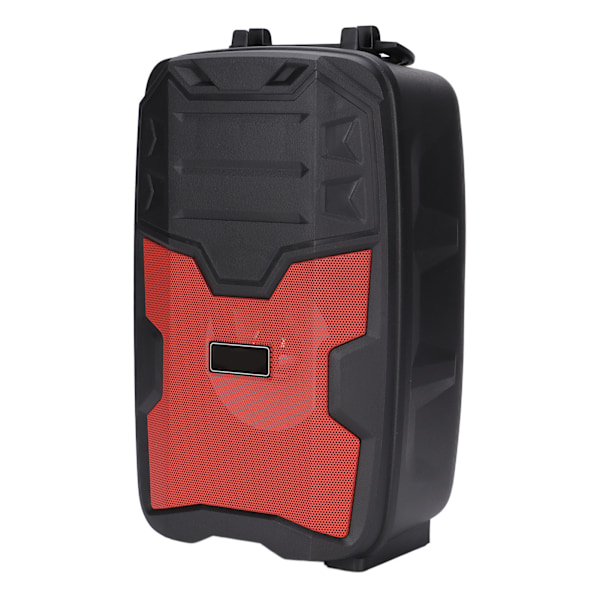 NRG-401C 4 tuuman kannettava karaoke-kaiutin Bluetooth 5.0 LED-valo ulko subwoofer-kaiutin tukee radiota punainen