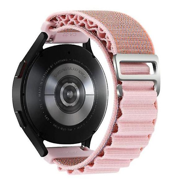 Universal Nylon Justerbar Urrem i Pink til Coros Pace 2 & Coros Apex 42mm