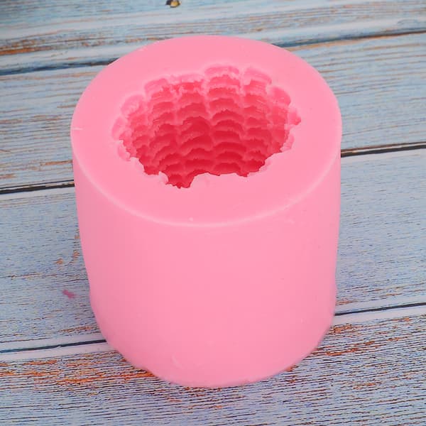 Unik majsform DIY silikoneform til hjemmelavet kage, stearinlys, sæbe, chokoladefremstilling