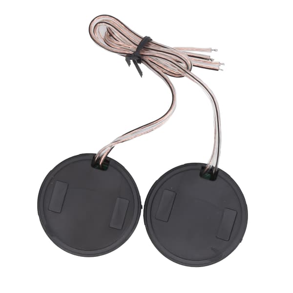 2st Bil Dome Diskanthögtalare 12V 500W Hög Effekt Stereo Klart Ljud Högtalare Universal
