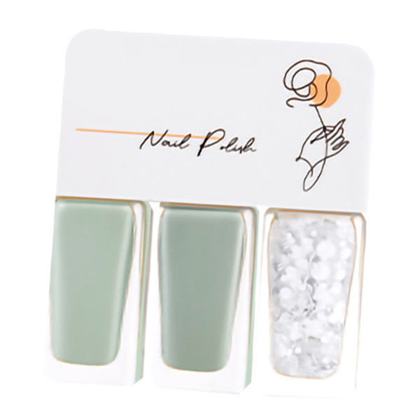 3-pack nagellackset på vattenbasis för kvinnor, lätt att ta bort, snabbtorkande nagellack för dejting, halloweenfest T17