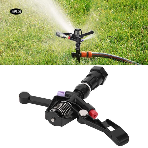 5 stk 3/4in DN20 kvinnelig gjenges roterende sprinkler vippemunnstykke for hageplen