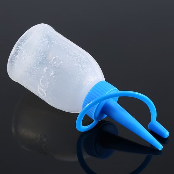 6 stk./pose 30 ml industriel lim gel olie plastik klemme tom flaske jet dispenser