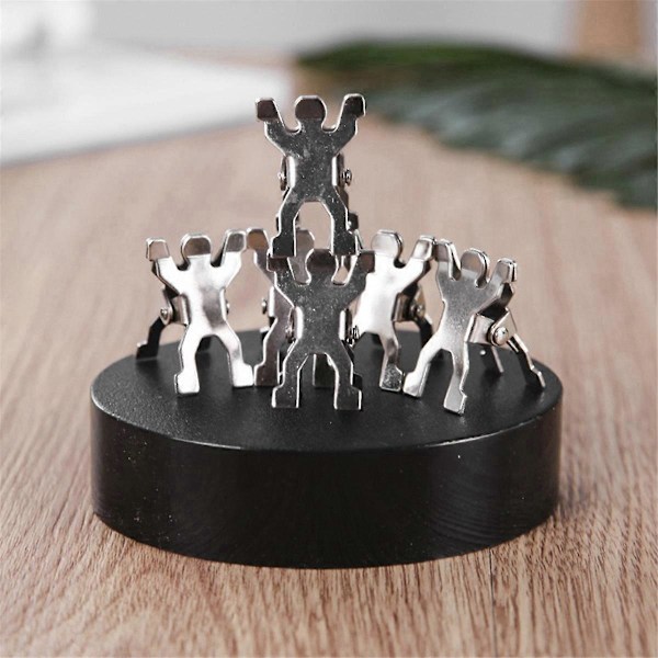 Magnetisk Skrivbords Skulptur Leksak - Fritt Svingande, DIY Heminredning