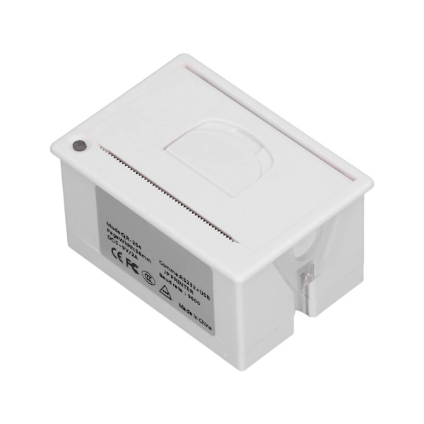 58mm inbyggd termisk skrivare USB RS232 gränssnitt linjetyp skrivmaskin för etikett frakt kvitto