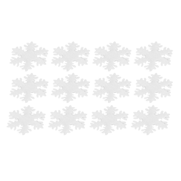 1000 kpl lumihiutalekonfettia 1,2 tuumaa hajuton uudelleenkäytettävä valkoinen joulukoriste syntymäpäiväjuhliin häihin lomille