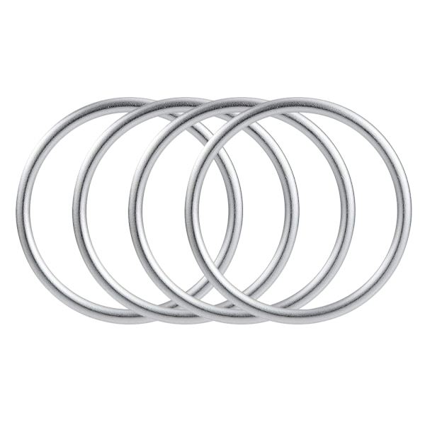 4 stk Baby Sling Ringer i aluminiumlegering - bæreringer for nyfødte barn og bæresjal tilbehør