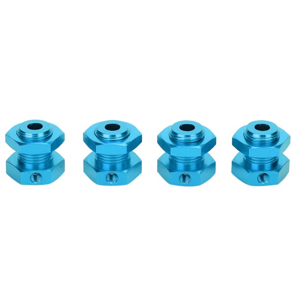 5mm 0,2 tommer Aluminiumslegering Dekk Kombinator Kobling Passer for TRAXXAS EREVO 1/10 Bil (Blå)