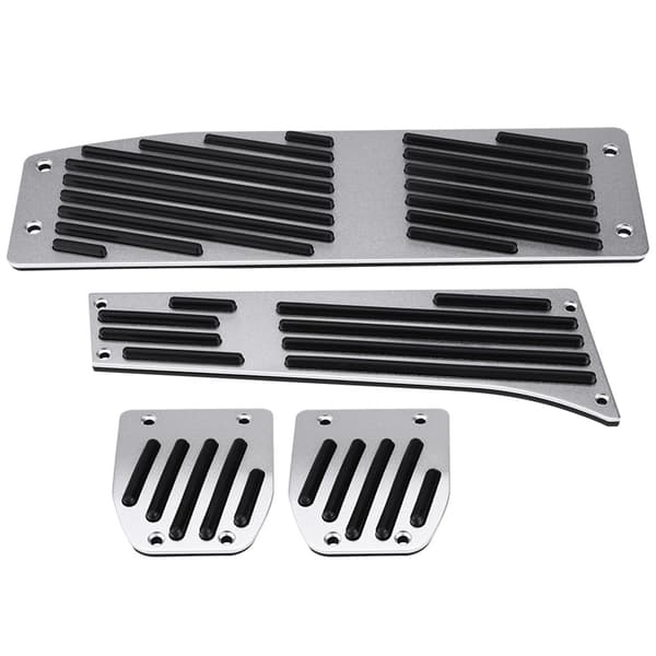 4st Bil Manuell Växellåda Koppling Broms Fotstöd Pedal Pad för 1 3 5 7 X1-serien E30 E32