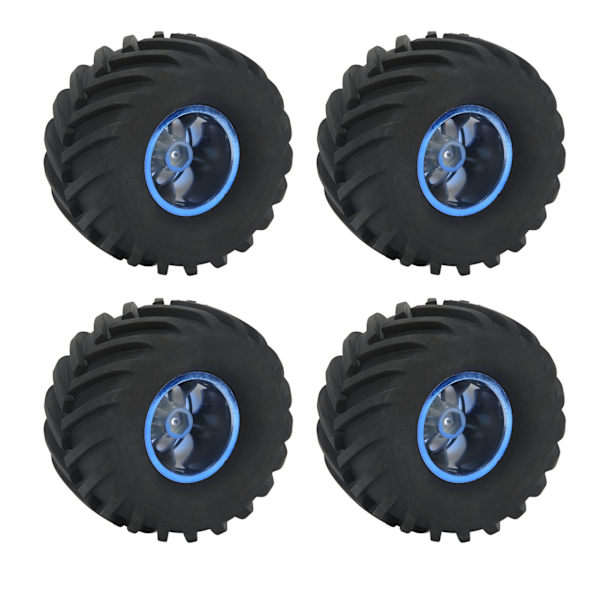 4 kpl 1/10 Scale Monster Truck Renkaat RC-auton renkaat ja pyörät 1/10-kaukosäätimelle