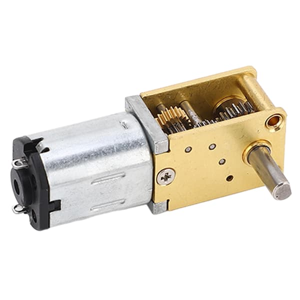 Turbo Orm Gearmotor Mikro Børstet DC 3V Mini Reduktion 1 Aksel med Fast Sæde 15RMP