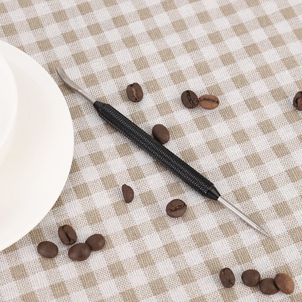 Dekoreringsverktøy i rustfritt stål for kaffetrekknåler DIY Kaffeekunstnåler Kjøkkenutstyr