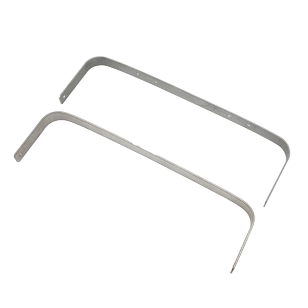 2 stk. Metalrammer Retro Stilfuld Internt Aluminium 11,8in Ramme til DIY Craft Taske Punge Håndtasker Fremstilling Gave