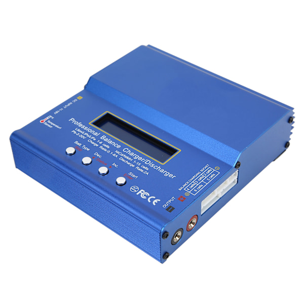 Lipo Batterilader IMAX B6AC Balanse Smart Litiumlader Nøytral 80W for Lilon LiFe LiPo NiMH NiCd PB Batteri