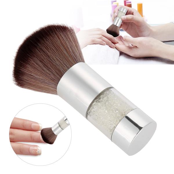 Kynsipölynpoistoharja Manikyyri Nail Art Tools Kynsijauheen puhdistusharja
