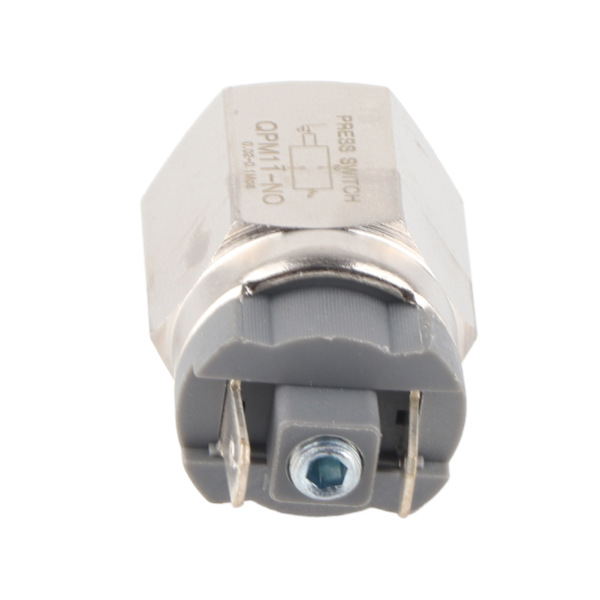 Normalt Öppen Tryckbrytare G1/8in QPM11‑NO 0.02~0.1Mpa Brytare AC220V 48VAC/DC