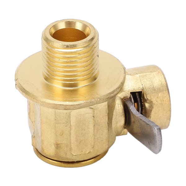 Rask motorolje tappeventil M14‑1.25 messing rustfritt stål med LC‑10 spakklips for varebiler lette lastebiler