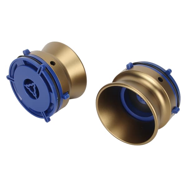 1/4 10in Åbner Poleret Aluminiumlegering Universal Ladeenhed NAB Navadapter til Studer ReVox B67 til Akai til Teac Bronze