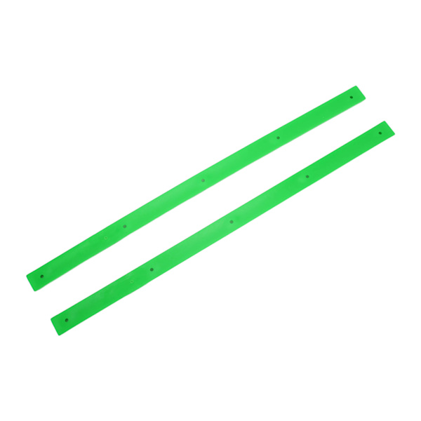 Rib Bones Rails - Slidstærke, holdbare, stabile, fleksible med blank overflade - Longboard Rails Ribs BonesGreen