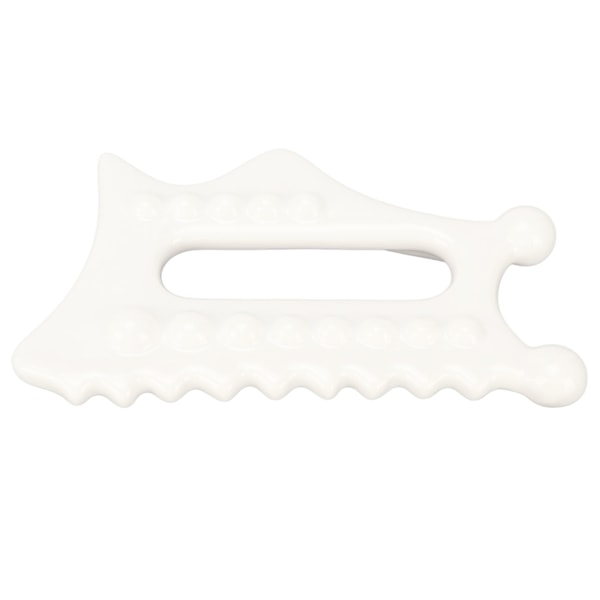 Ansiktsbehandling Gua Sha Tool Män Kvinnor Keramik Lymfdränage Triggerpunkt Skrapande Massage Verktyg för Armar Ben