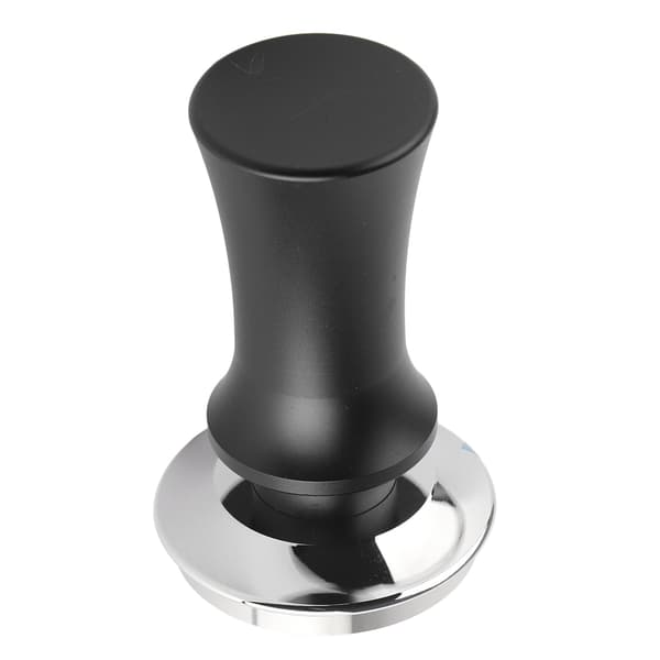 Kaffetamper Kaffepulverpressehammer Rustfrit Stål Konstant Tryk til Kaffetilbehør Sort 53mm