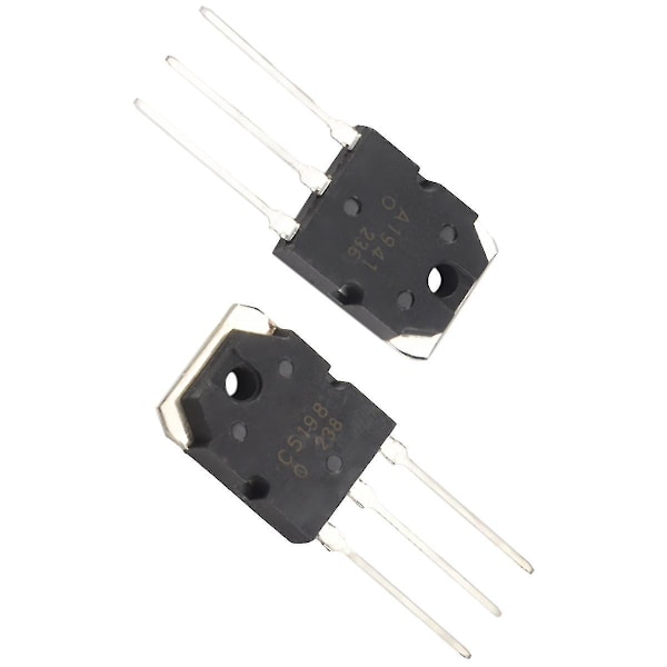 Par A1941 + C5198 10A 200V Effektforstærker Silicium Transistor-B10