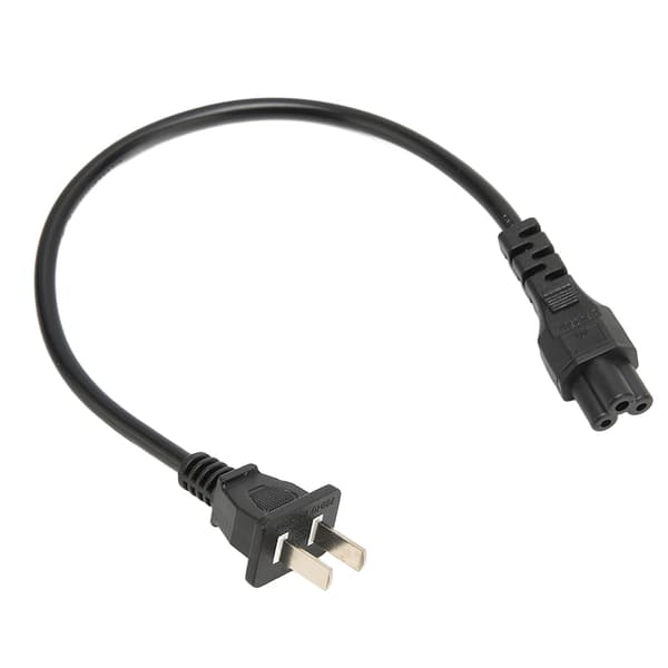 NEMA 1‑15P til IEC320 C5 strømkabel 0,3 m IEC320 C5 strømkabel til bærbare computere US-stik 100‑240V