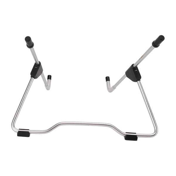 Tabletstativ Justerbart Sammenklappeligt Tabletstativholder i Luftfartsaluminium Multifunktionel Varmeafledning Tabletstøtte Sort