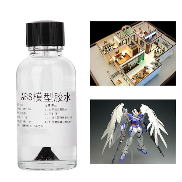 Transparent Cement Lim ABS PVC Akryl Model Lim 30mL til Model Sand Bord