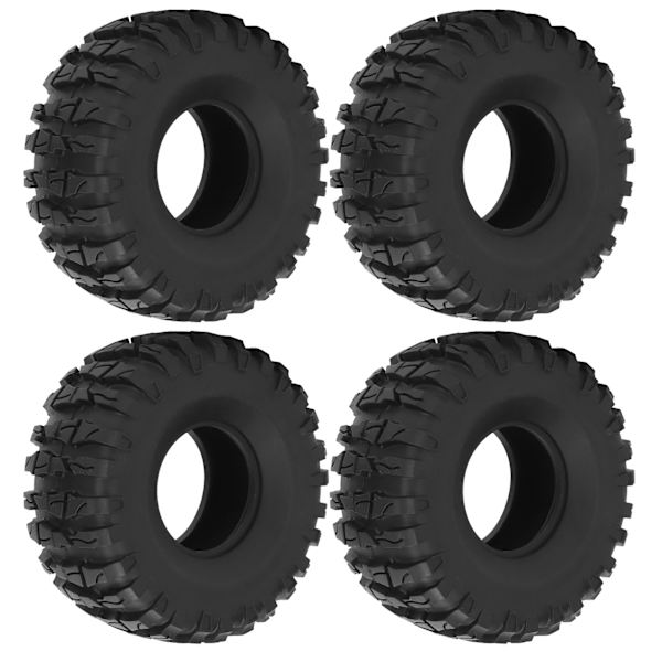 4 kpl universaalia kumista valmistettua rengaskuorta, RC-mallin auton rengaskuoren vaihtotarvikkeet 135/62mm